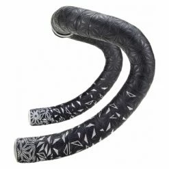 Ruban De Cintre Supacaz Super Sticky Kush Star Fade Bling Noir / Platinium + Bouchons