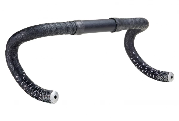 Ruban De Cintre Supacaz Super Sticky Kush Star Fade Bling Noir / Platinium + Bouchons 4 Ruban De Cintre Supacaz Super Sticky Kush Star Fade Bling Noir / Platinium + Bouchons – Image 2