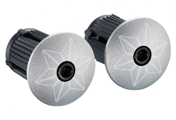 Ruban De Cintre Supacaz Super Sticky Kush Star Fade Bling Noir / Platinium + Bouchons 5 Ruban De Cintre Supacaz Super Sticky Kush Star Fade Bling Noir / Platinium + Bouchons – Image 3