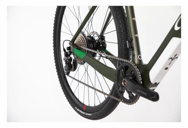 Gravel Bike Électrique Wilier Triestina Jena Hybrid Shimano GRX 11V 250 Wh 700 Mm Vert Blanc 2022 Bleu / Orange 10 Gravel Bike Électrique Wilier Triestina Jena Hybrid Shimano GRX 11V 250 Wh 700 Mm Vert Blanc 2022 Bleu / Orange – Image 8