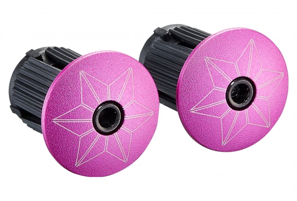 Ruban De Cintre Supacaz Super Sticky Kush Star Fade Neon Rose Avec Bouchons 5 Ruban De Cintre Supacaz Super Sticky Kush Star Fade Neon Rose Avec Bouchons – Image 3