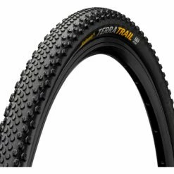 Pneu Gravel Continental Terra Trail 700 Mm Tubeless Ready Souple ProTection BlackChili Compound E-Bike E25