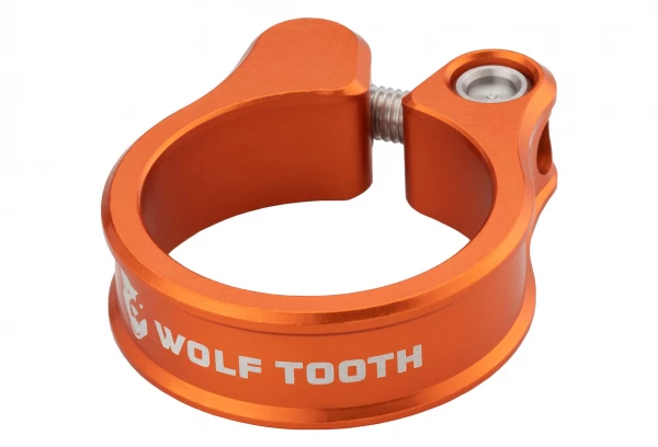 Collier De Selle Wolf Tooth Seatpost Clamp Orange 3 Collier De Selle Wolf Tooth Seatpost Clamp Orange
