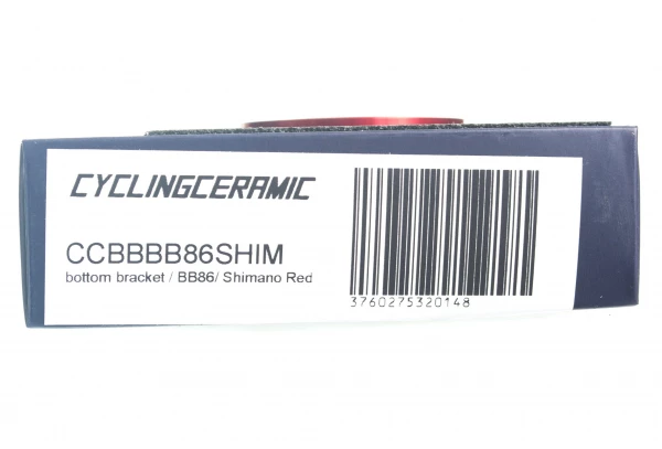 Boitier De Pédalier CyclingCeramic BB86 Shimano Rouge 7 Boitier De Pédalier CyclingCeramic BB86 Shimano Rouge – Image 5