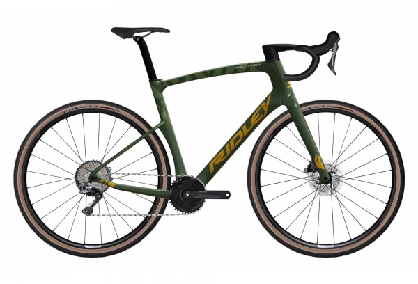 Gravel Bike Ridley Kanzo Fast Shimano GRX 800 1x11V 700 Mm Vert Camouflage 2022 3 Gravel Bike Ridley Kanzo Fast Shimano GRX 800 1x11V 700 Mm Vert Camouflage 2022