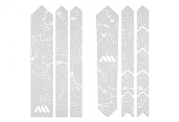 Kit De Protection All Mountain Style Extra Gravel/Road Sterrato Blanc 3 Kit De Protection All Mountain Style Extra Gravel/Road Sterrato Blanc