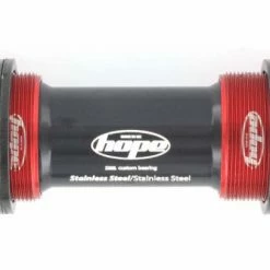HOPE Boitier Roulements Externes Inox 68/73mm ROUGE