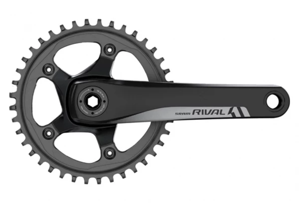 SRAM Pédalier RIVAL1 GXP (Boitier Non Inclus) 42Dents Noir 3 SRAM Pédalier RIVAL1 GXP (Boitier Non Inclus) 42Dents Noir