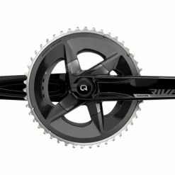 Pédalier Quarq Capteur De Puissance Sram Rival AXS DUB 46-33 Dents 2x12V (sans Boitier) Noir