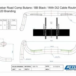 Guidon Ritchey Butano COMP Di2 Oversize BB Noir -Vélos de voyage, Cyclocross & Gravel Soldes unnamed file 2088