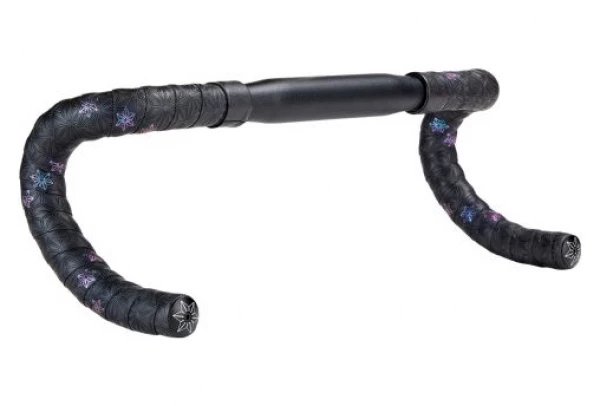 Ruban De Cintre Supacaz Super Sticky Kush Galaxy Noir/Rose Avec Bouchons Noir 5 Ruban De Cintre Supacaz Super Sticky Kush Galaxy Noir/Rose Avec Bouchons Noir – Image 3