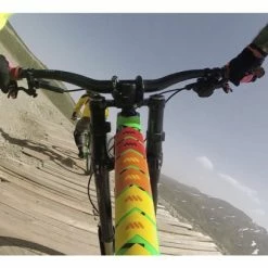 Kit Protection De Cadre ALL MOUNTAIN STYLE Honey Comb XL 10 Pcs - Orange Jaune -Vélos de voyage, Cyclocross & Gravel Soldes unnamed file 2135