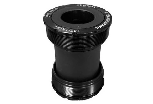 Boitier à Visser CyclingCeramic T47IN Shimano 86.5mm Noir 4 Boitier à Visser CyclingCeramic T47IN Shimano 86.5mm Noir – Image 2