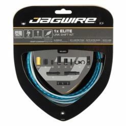 Kit Câble Et Gaine Pour Dérailleur Jagwire 1x Elite Link Shift Kit Bleu