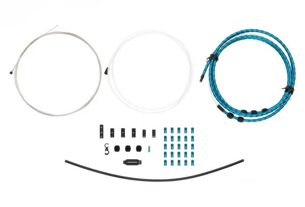 Kit Câble Et Gaine Pour Dérailleur Jagwire 1x Elite Link Shift Kit Bleu 4 Kit Câble Et Gaine Pour Dérailleur Jagwire 1x Elite Link Shift Kit Bleu – Image 2