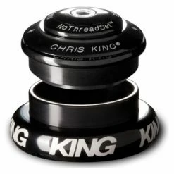 CHRIS KING Jeu De Direction InSet 7 Semi-Intégré / Externe Conique 1''1/8-1.5'' Noir