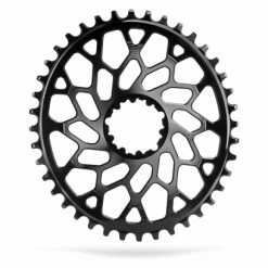 Plateau Ovale Narrow Wide AbsoluteBlack CX Direct Mount Premium Pour Manivelles Sram 12 V Noir