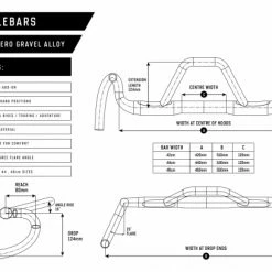 Cintre Farr Aero Gravel Alloy 31.8 Mm Noir -Vélos de voyage, Cyclocross & Gravel Soldes unnamed file 2413