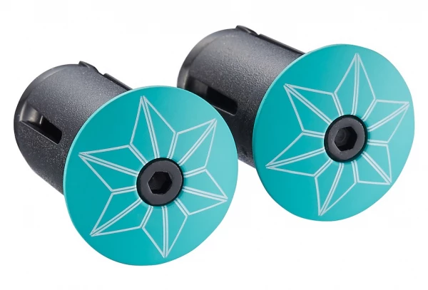 Ruban De Cintre Supacaz Super Sticky Kush Galaxy Noir/Celeste Avec Bouchons 5 Ruban De Cintre Supacaz Super Sticky Kush Galaxy Noir/Celeste Avec Bouchons – Image 3