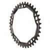 Plateau Rond Narrow Ride AbsoluteBlack CX Round 5 Bras 130 BCD Chainrings 12 V Noir