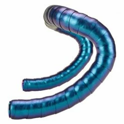 Ruban De Cintre Supacaz Bling Tape Oil Slick Avec Bouchons Violet