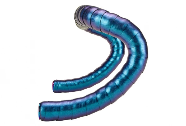 Ruban De Cintre Supacaz Bling Tape Oil Slick Avec Bouchons Violet 3 Ruban De Cintre Supacaz Bling Tape Oil Slick Avec Bouchons Violet