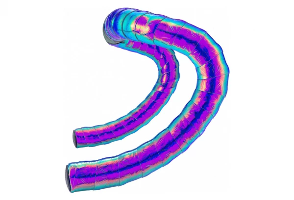 Ruban De Cintre Supacaz Prizmatic Bling Oil Slick Avec Bouchons 3 Ruban De Cintre Supacaz Prizmatic Bling Oil Slick Avec Bouchons