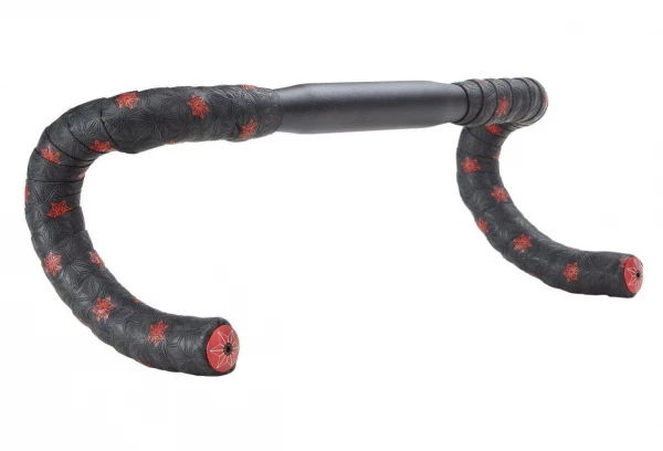 Ruban De Cintre Supacaz Super Sticky Kush Galaxy Noir/Rouge Avec Bouchons 5 Ruban De Cintre Supacaz Super Sticky Kush Galaxy Noir/Rouge Avec Bouchons – Image 3