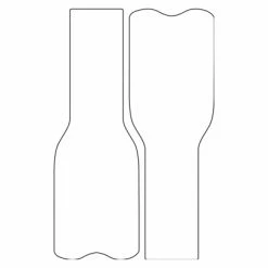 Film De Protection Manivelles Dyedbro Crank Transparent