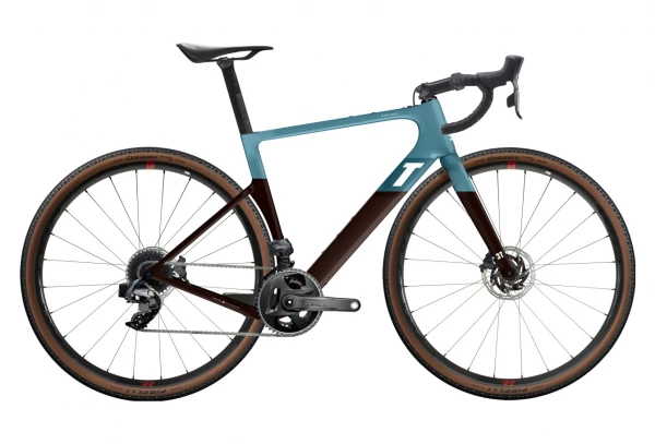 Gravel Bike 3T Exploro Race Sram Force ETap AXS 12V 700 Mm Vert Emerald Blanc 2022 Bleu / Marron 5 Gravel Bike 3T Exploro Race Sram Force ETap AXS 12V 700 Mm Vert Emerald Blanc 2022 Bleu / Marron – Image 3