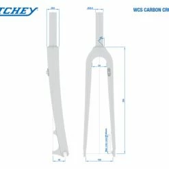 Fourche Ritchey WCS Carbon QR Cross Disc PM | 1-1/8'' -Vélos de voyage, Cyclocross & Gravel Soldes unnamed file 2854