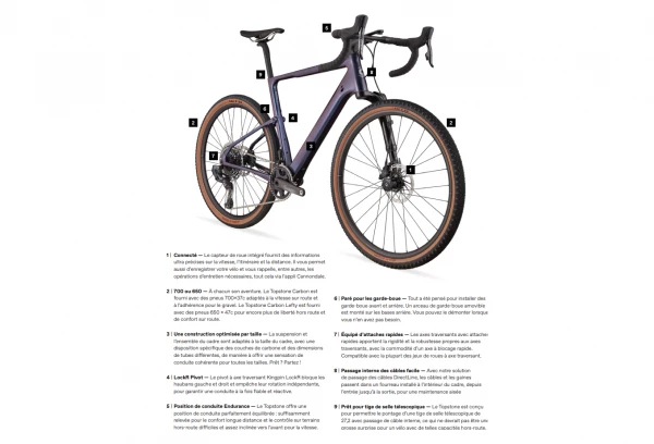 Produit Reconditionné - Gravel Bike Cannondale Topstone Carbon Lefty 1 650b Sram Force AXS Chameleon 10 Produit Reconditionné - Gravel Bike Cannondale Topstone Carbon Lefty 1 650b Sram Force AXS Chameleon – Image 8