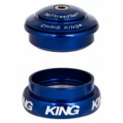 Jeu De Direction Semi-Intégré Externe Chris King InSet 7 ZS 44/28.6 - EC 44/40 Bleu Navy