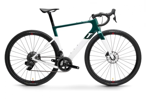 Gravel Bike 3T Exploro Race Sram Rival ETap AXS 12V 700 Mm Vert Emerald Blanc 2022 3 Gravel Bike 3T Exploro Race Sram Rival ETap AXS 12V 700 Mm Vert Emerald Blanc 2022