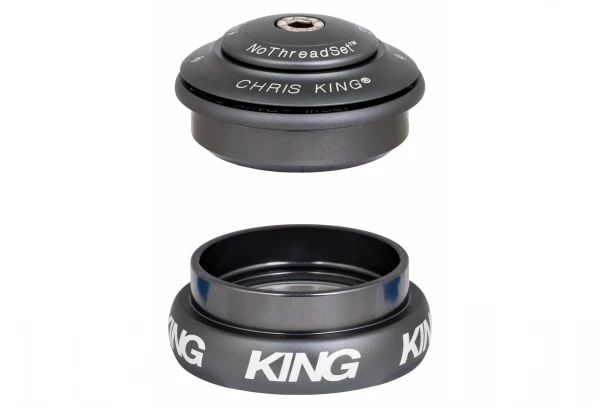 Jeu De Direction Semi-Intégrée Externe Chris King InSet 8 ZS 44/28.6 - EC 44/33 Gris Mat 3 Jeu De Direction Semi-Intégrée Externe Chris King InSet 8 ZS 44/28.6 - EC 44/33 Gris Mat