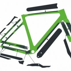 Kit De Protection Syncros Pour Cadre Scott Addict Gravel Transparent Brillant