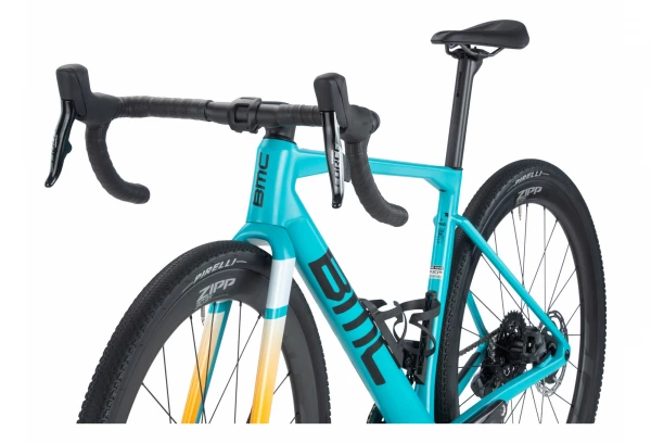 Gravel Bike BMC Kaius 01 Two Sram Force ETap AXS 12V 700 Mm Bleu Turquoise 2023 11 Gravel Bike BMC Kaius 01 Two Sram Force ETap AXS 12V 700 Mm Bleu Turquoise 2023 – Image 9