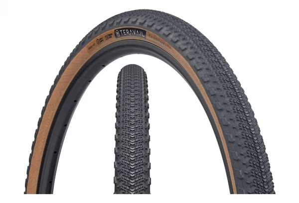 Pneu Gravel Teravail Cannonball 27.5'' Tubeless Ready Souple Durable Sidewall Tan 4 Pneu Gravel Teravail Cannonball 27.5'' Tubeless Ready Souple Durable Sidewall Tan – Image 2