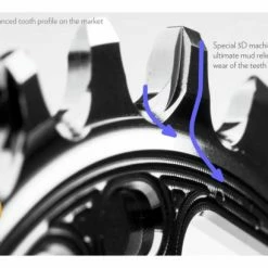 Plateau Rond Narrow Ride AbsoluteBlack CX Round 5 Bras 110 BCD Chainrings 12 V Noir -Vélos de voyage, Cyclocross & Gravel Soldes unnamed file 3164