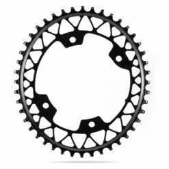 Plateau Ovale Narrow Wide AbsoluteBlack Gravel 110/4 BCD 12 V Noir