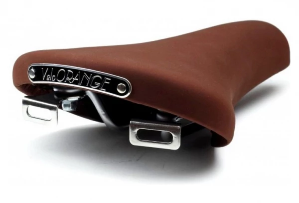 Velo Orange Selle VéloOrange Microfiber Touring Saddle Wide Marron 3 Velo Orange Selle VéloOrange Microfiber Touring Saddle Wide Marron