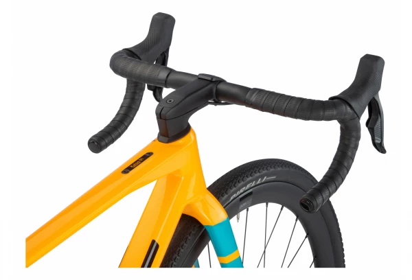 Gravel Bike BMC Kaius 01 Three Sram Rival ETap AXS 12V 700 Mm Jaune Saffron 2023 8 Gravel Bike BMC Kaius 01 Three Sram Rival ETap AXS 12V 700 Mm Jaune Saffron 2023 – Image 6