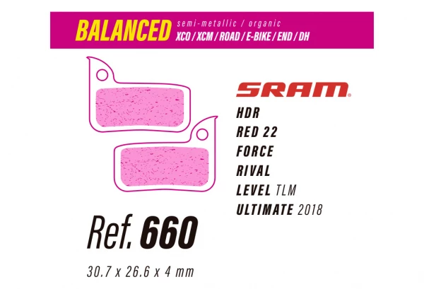 Paire De Plaquettes Less Brakes Sram HDR / Red 22 / Force / Rival / Level / Ultimate 5 Paire De Plaquettes Less Brakes Sram HDR / Red 22 / Force / Rival / Level / Ultimate – Image 3