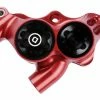 Etrier Arrière Hope RX4+ Flat Mount Sram DOT Rouge HBSPC71R