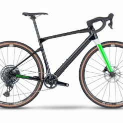 Gravel Bike BMC URS 01 Four Sram Rival ETap AXS/GX Eagle AXS 12V 700 Mm Noir Speckle Vert Space 2023