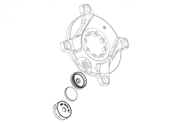 Vis De Pédalier Sram Powermeter Rival AXS 2 Vis De Pédalier Sram Powermeter Rival AXS