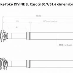 Tige De Selle Téléscopique Bike Yoke Divine SL Rascal (sans Commande) -Vélos de voyage, Cyclocross & Gravel Soldes unnamed file 3547