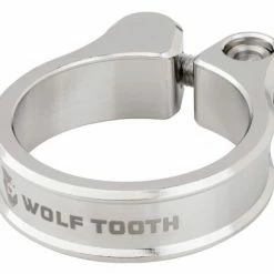 Collier De Selle Wolf Tooth Seatpost Clamp Nickel