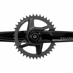 Pédalier Quarq Capteur De Puissance Sram Rival AXS DUB Wide 46 Dents 1x12V (sans Boitier) Noir