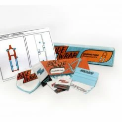 Kit De Protection Fourche RideWrap Covered Protection MTB Mat Clair